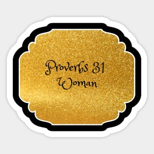 Proverbs 31 Woman - Sticker